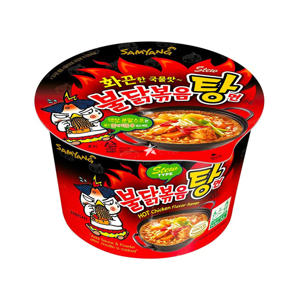 Samyang Hot Chicken Flavour Ramen Stew Big Bowl 120g