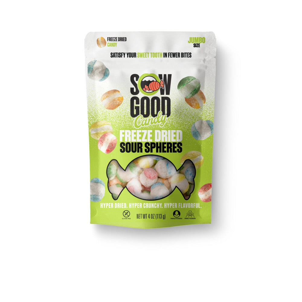 Sow Good Freeze Dried Sour Spheres 4oz (113g)