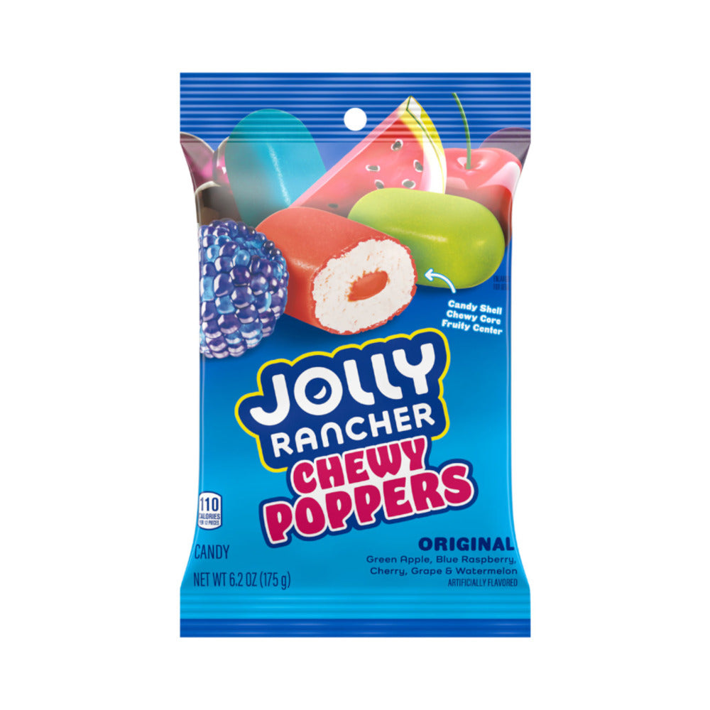 Jolly Rancher Chewy Poppers Assortment 6.2oz (175g)