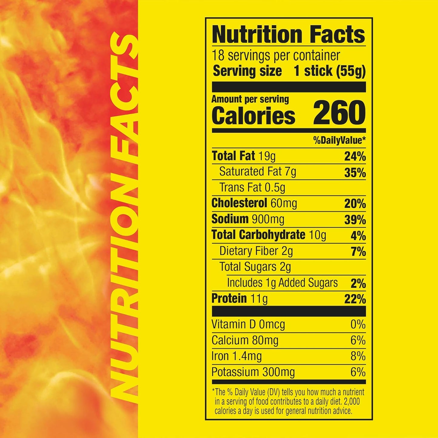 Slim Jim Monster Smoked Meat Sticks, Original Flavor, High Protein, 1.94 oz