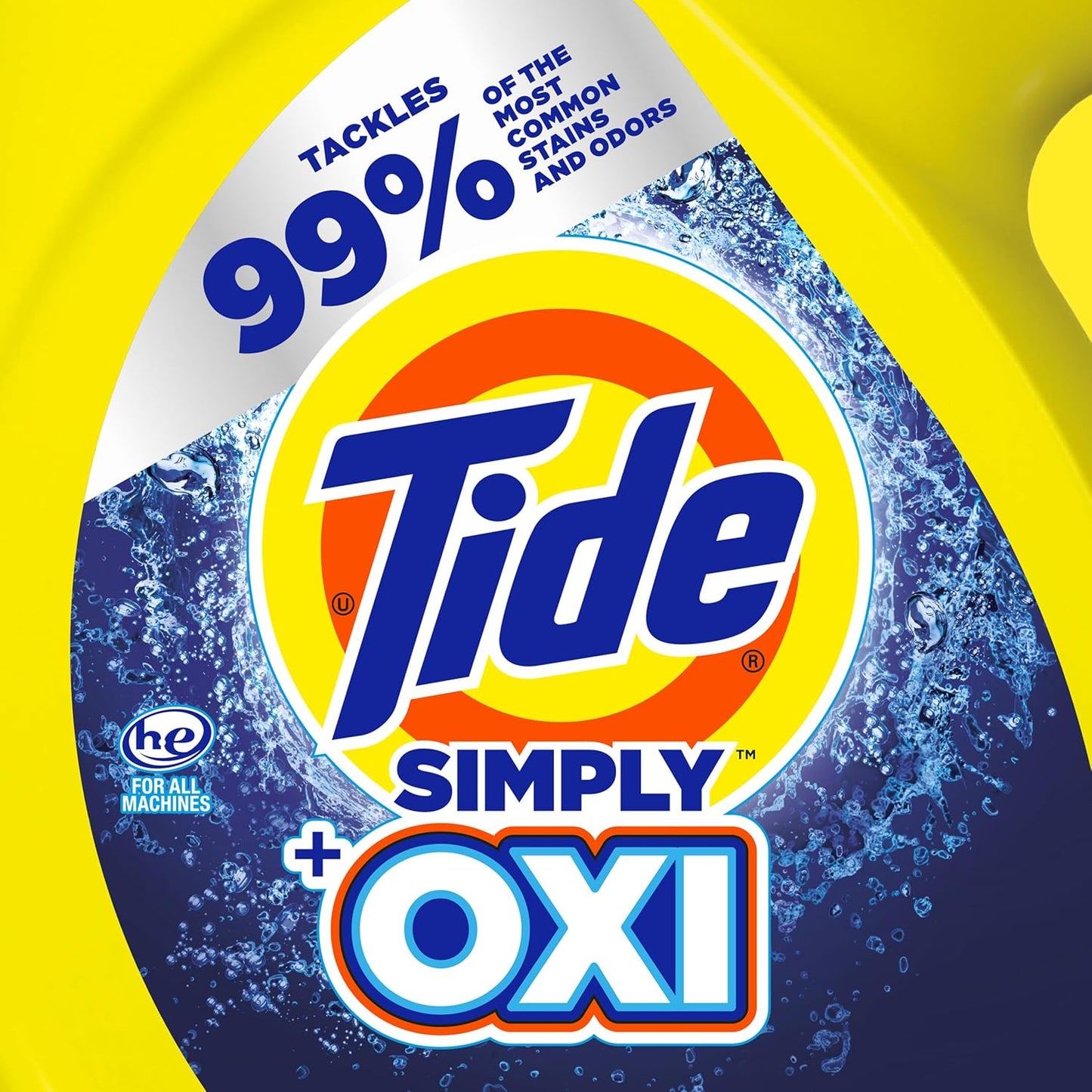 Tide Liquid Simply Odour Plus OXI Rescue Fresh Linen 20 Loads 31oz (917ml)