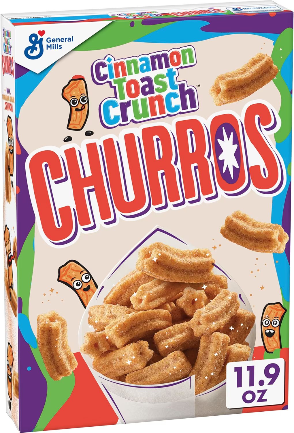 General Mills Churro Cinnamon Toast Cereal (337g) 11.9oz