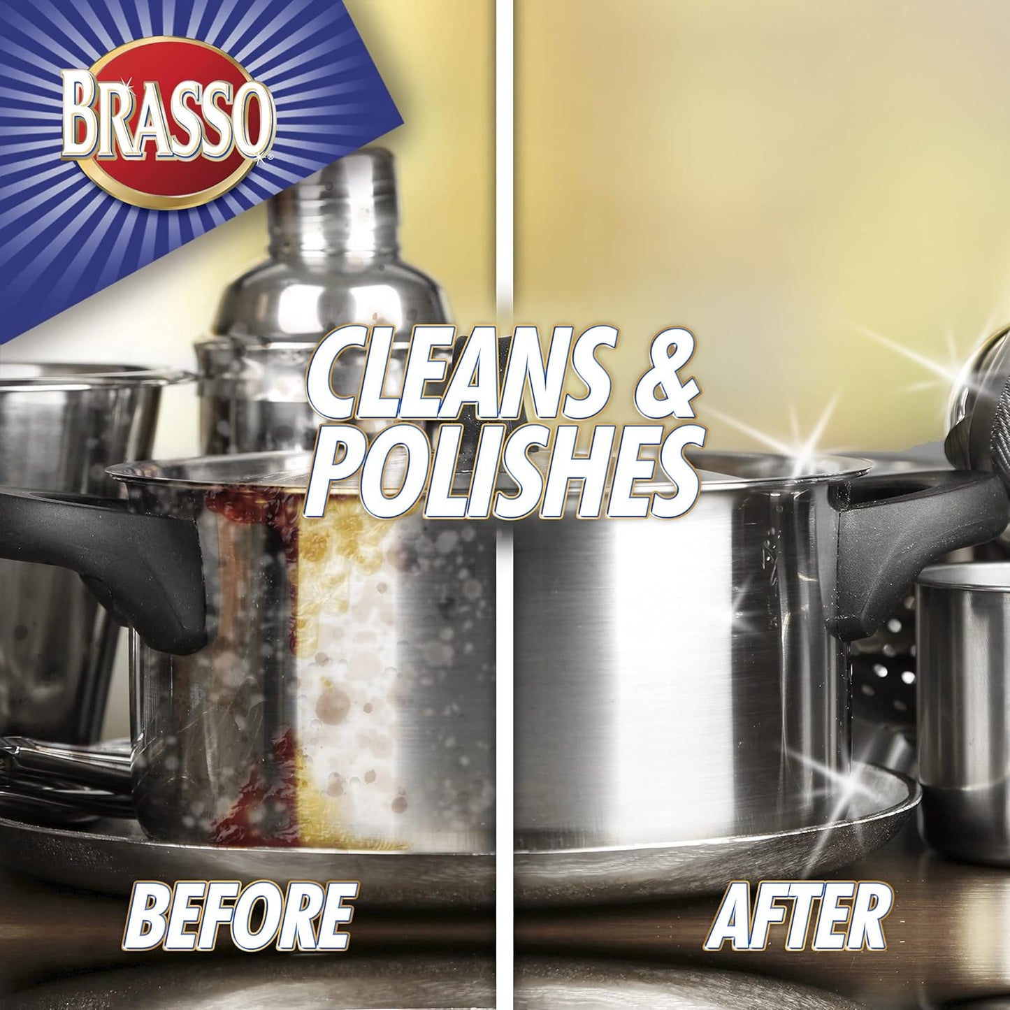 Brasso Multi-Purpose Metal Polish 8oz (236ml)