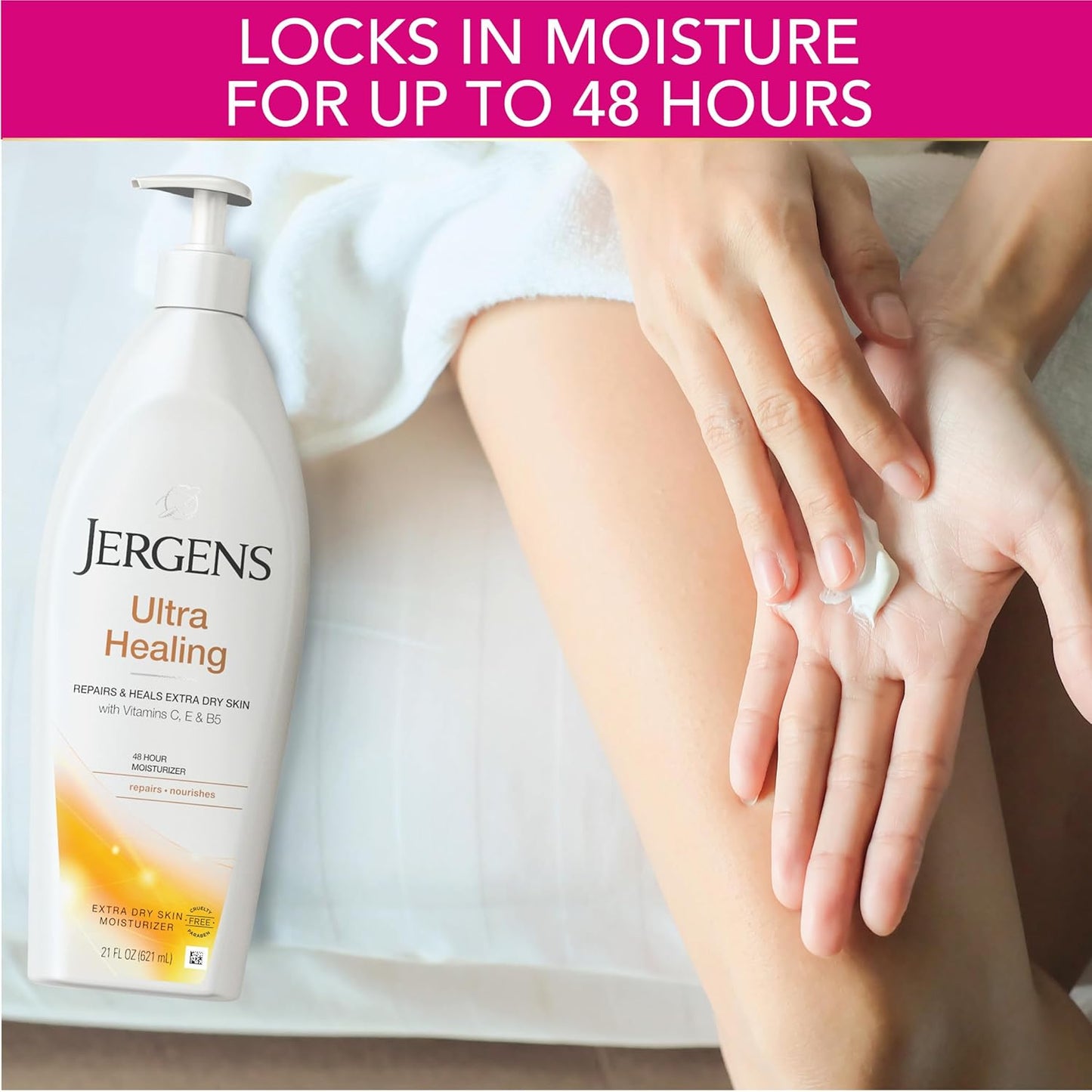 Jergens Ultra Healing Extra Dry Skin Moisturizer 21oz (621ml)