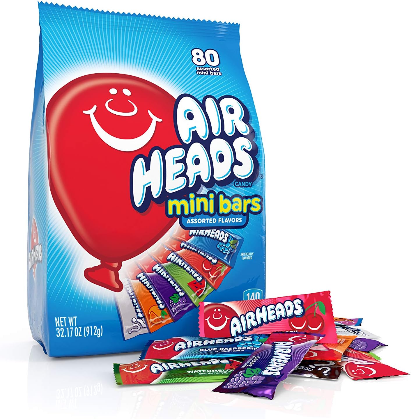 Airheads Mini Bars Gussett Bag 912g