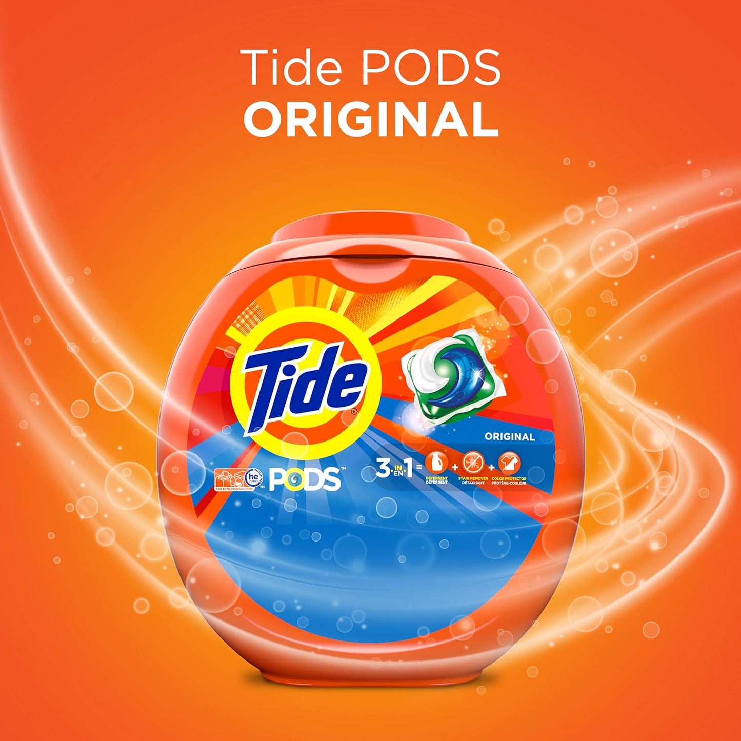 Tide Liquid Pods Original 3in1 42's
