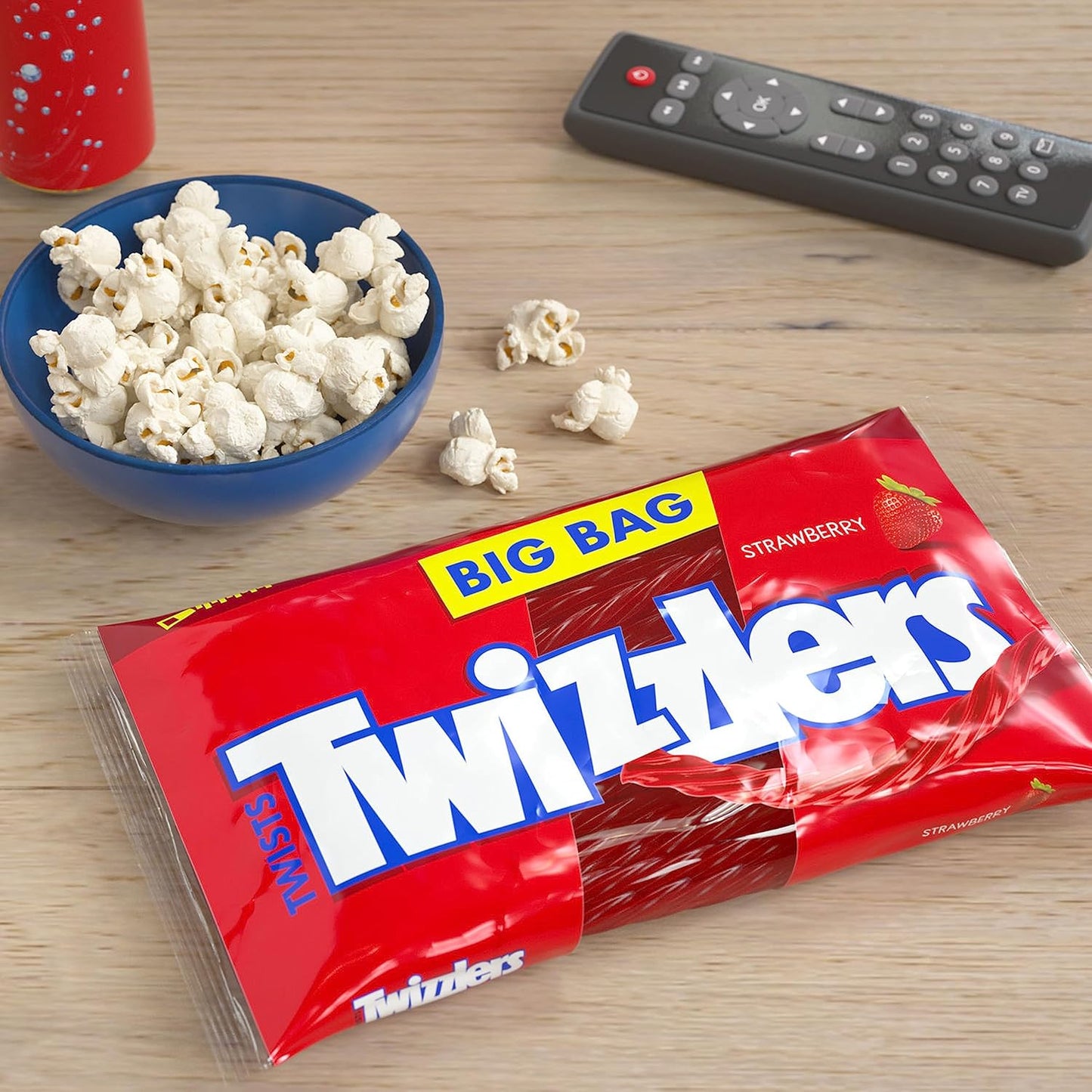 Twizzler Strawberry Twists Big Bag Resealable 32oz (907g)
