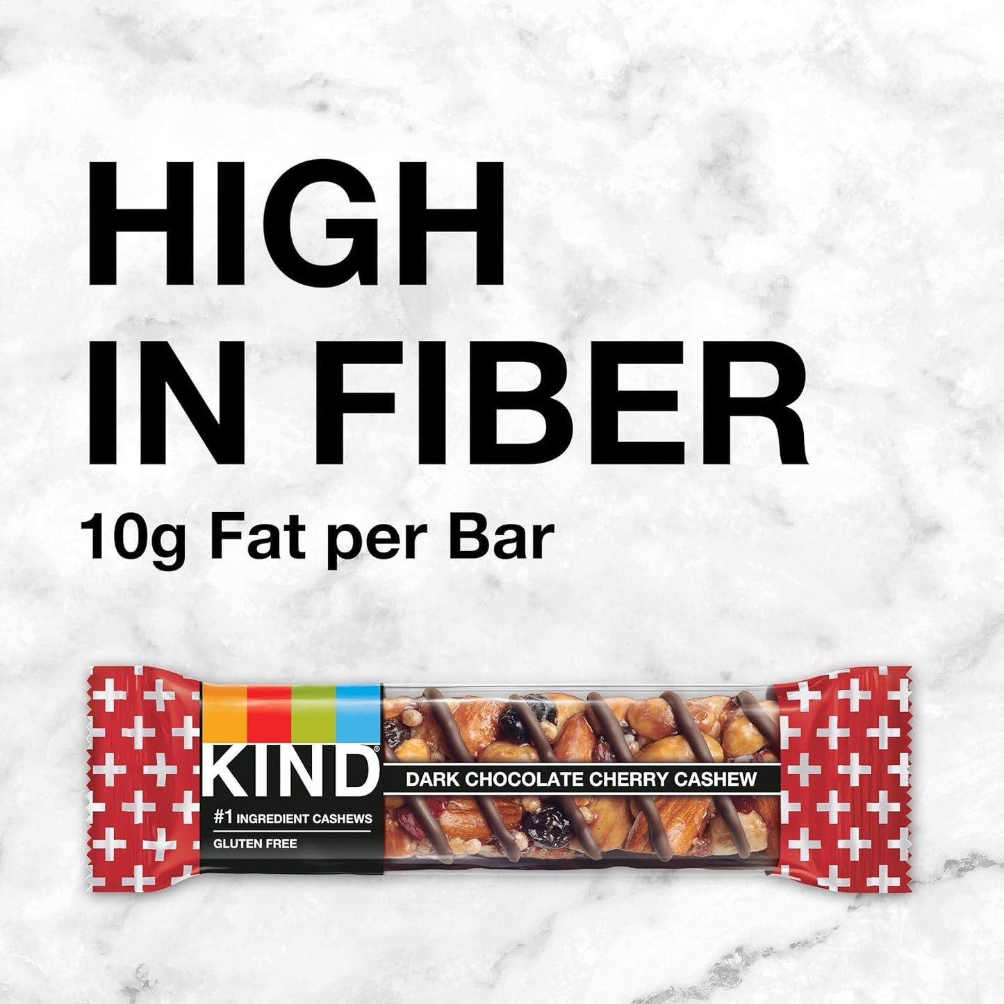 Kind Plus Bars Dark Chocolate Cherry Cashew + Antioxidants Gluten Free 1.4oz (40g)