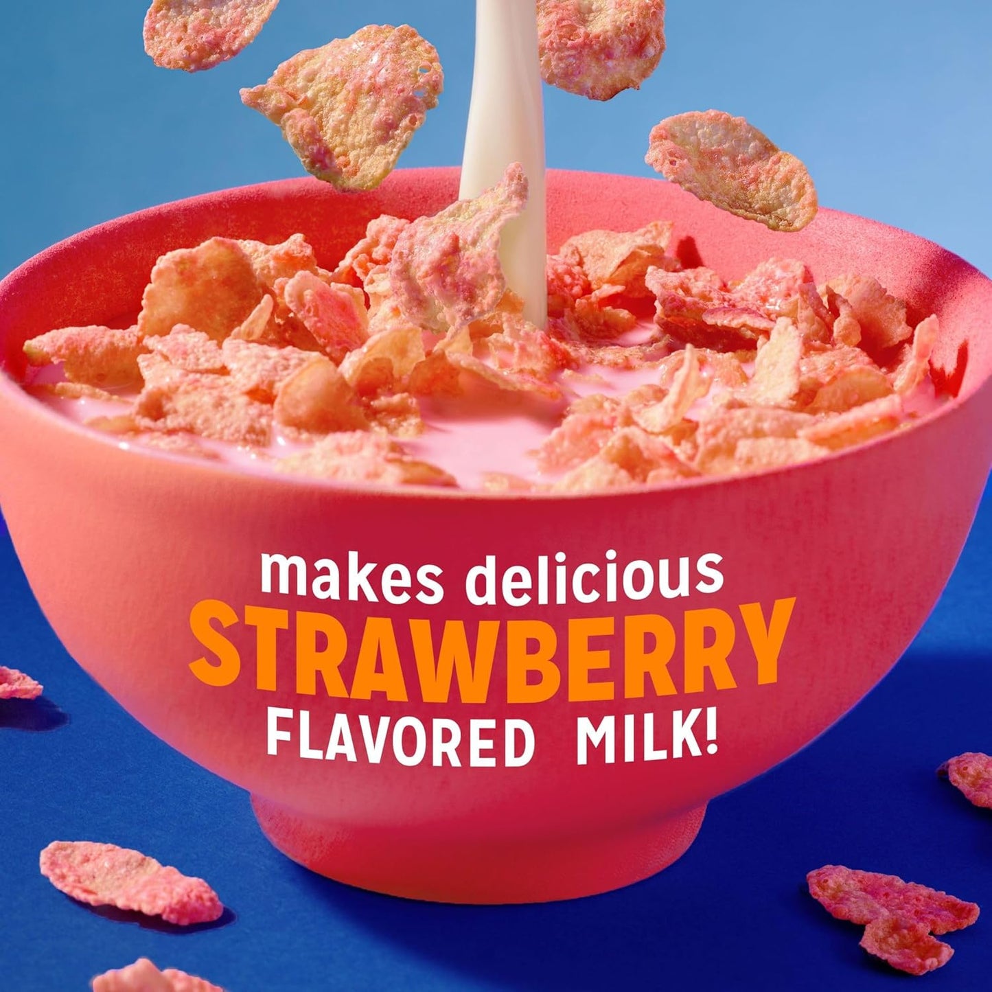 Kellogg's Strawberry Milkshake Frosted Flakes Cereal 11.6oz (328g)