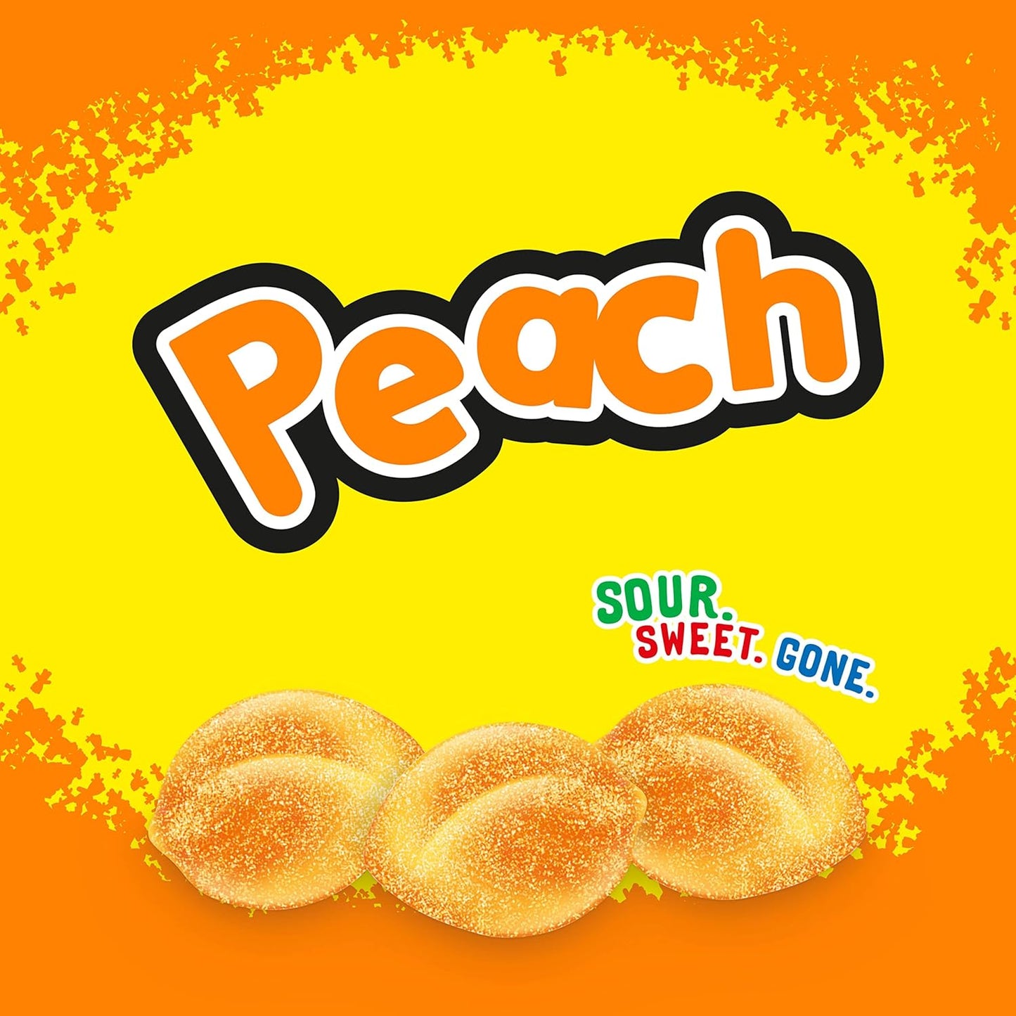 Sour Patch Kids Peach Peg Bag 3.56oz (101g)