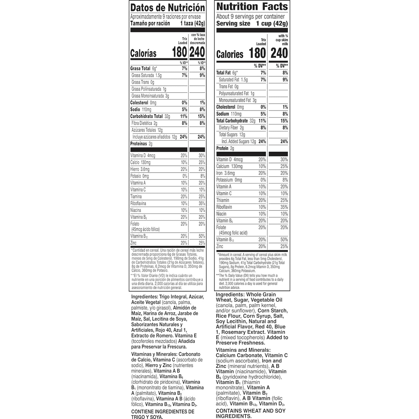 General Mills Loaded Trix 13oz (368g)