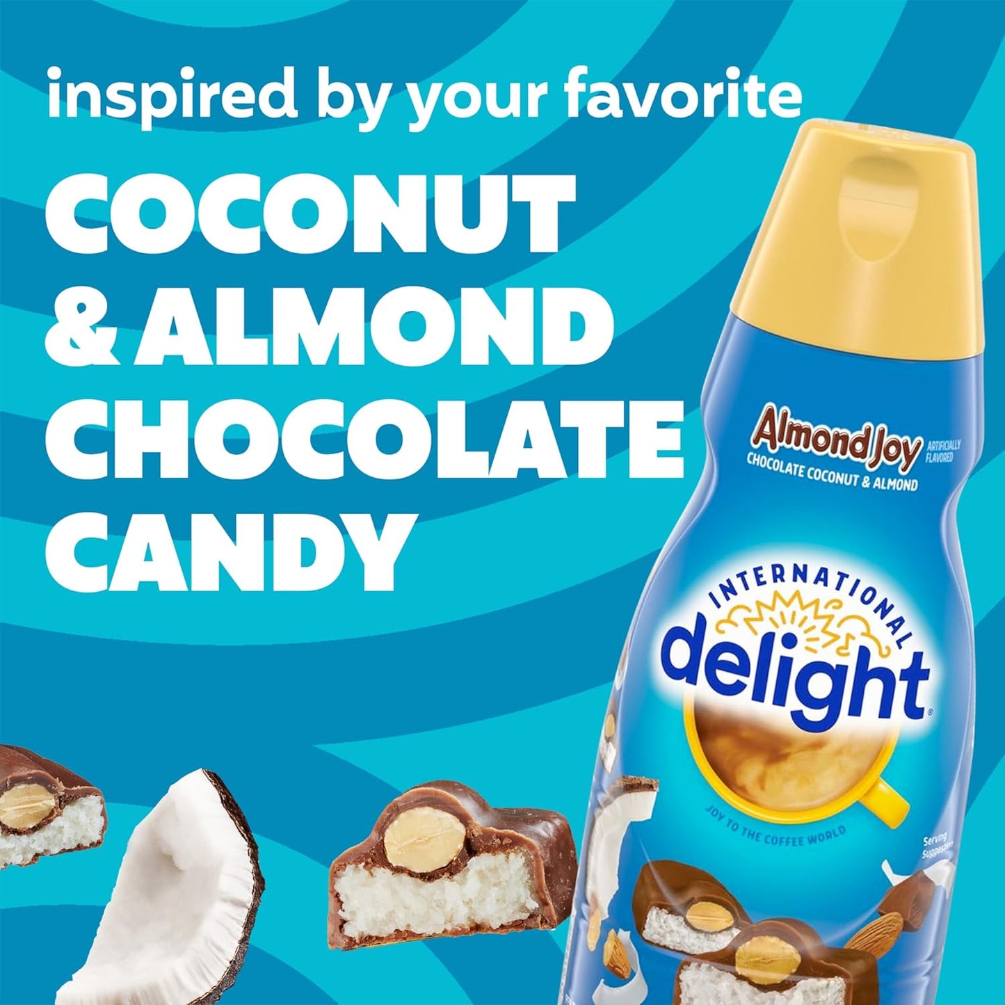 International Delight Almond Joy Coffee Creamer 32oz (946ml)