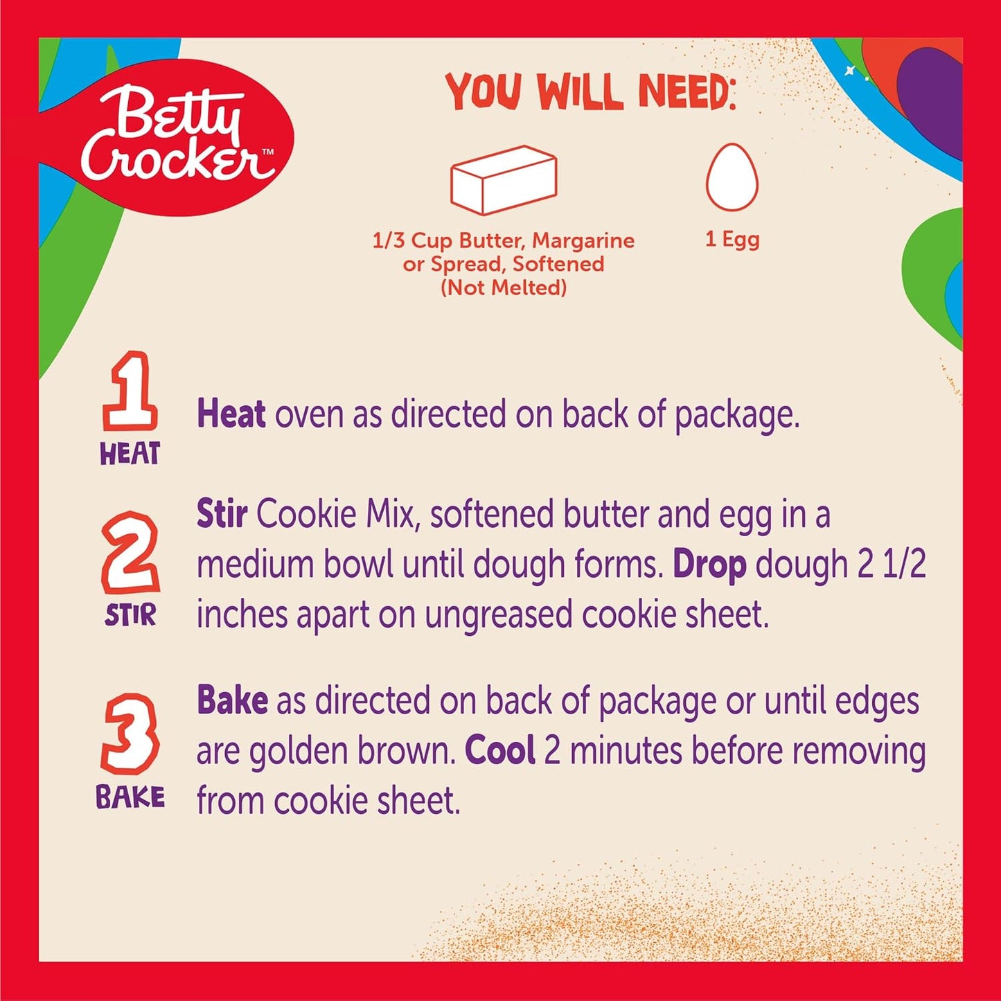 Betty Crocker Cinnamon Toast Crunch Cookie Mix 12.6oz (357g)