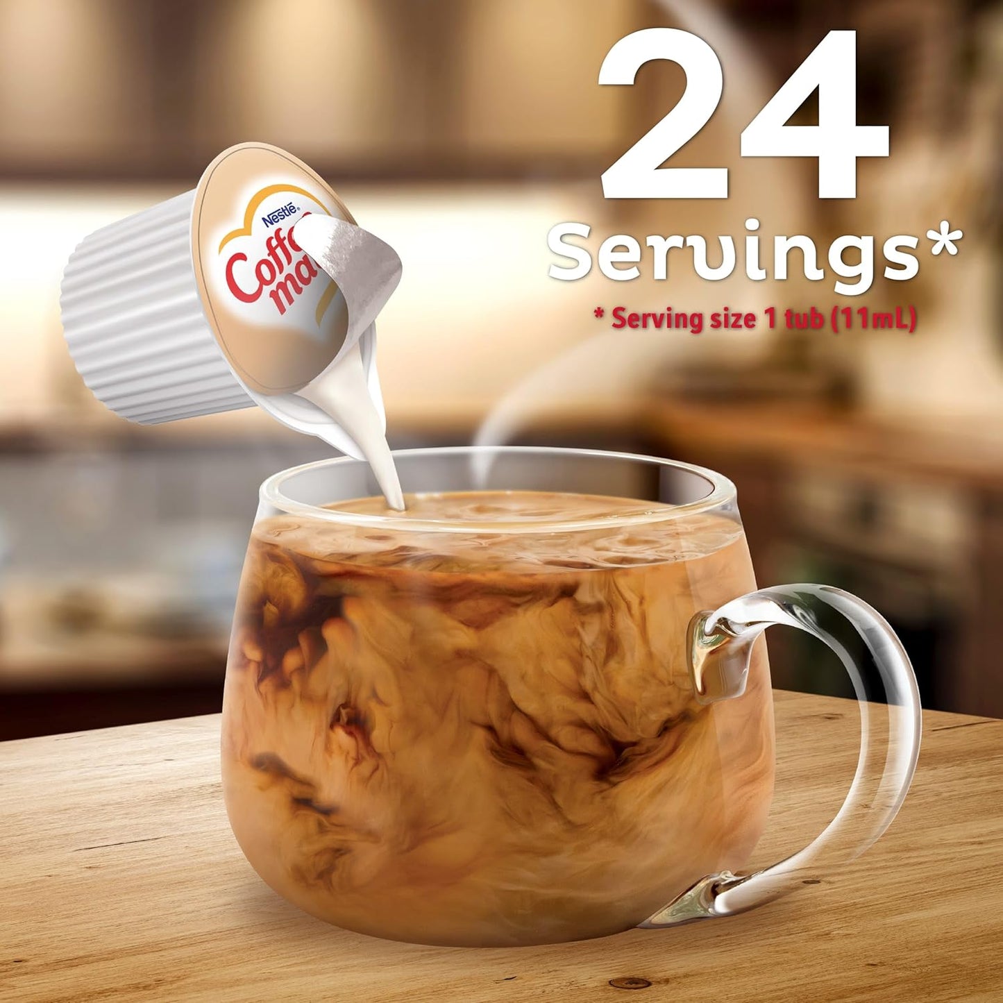 Coffee Mate The Original Coffee Creamers Single Serve 11ml x 24 (0.375oz)