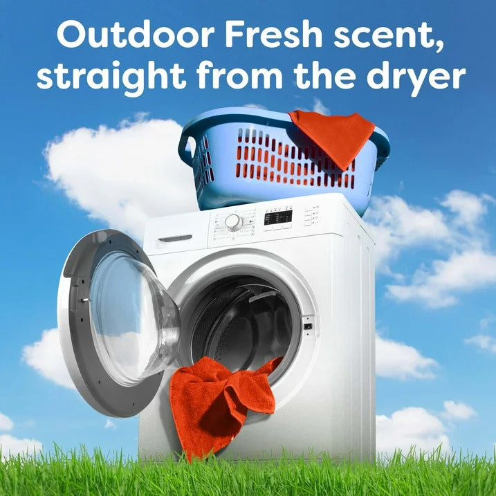 Bounce Fabric Softener Dryer Sheet Outdoor Fresh 240’s