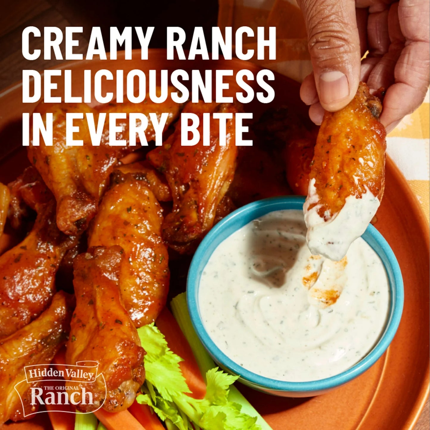 Hidden Valley Gluten Free Original Ranch Salad Dressing and Topping 24oz (709ml)