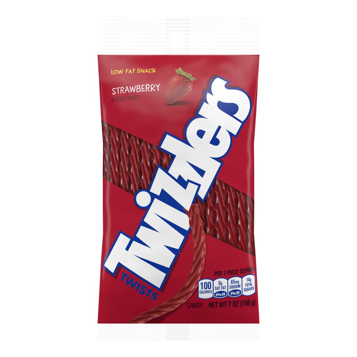 Twizzlers Peg Bag Strawberry 7oz (198g)