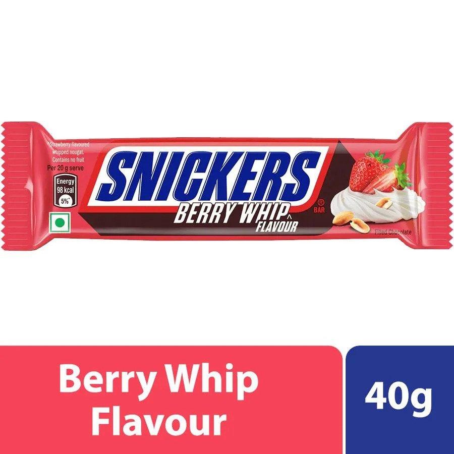 Snickers Berry Whip, Smooth & Creamy Texture - 40g