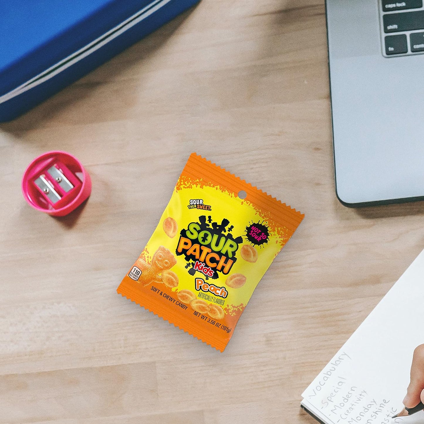 Sour Patch Kids Peach Peg Bag 3.56oz (101g)