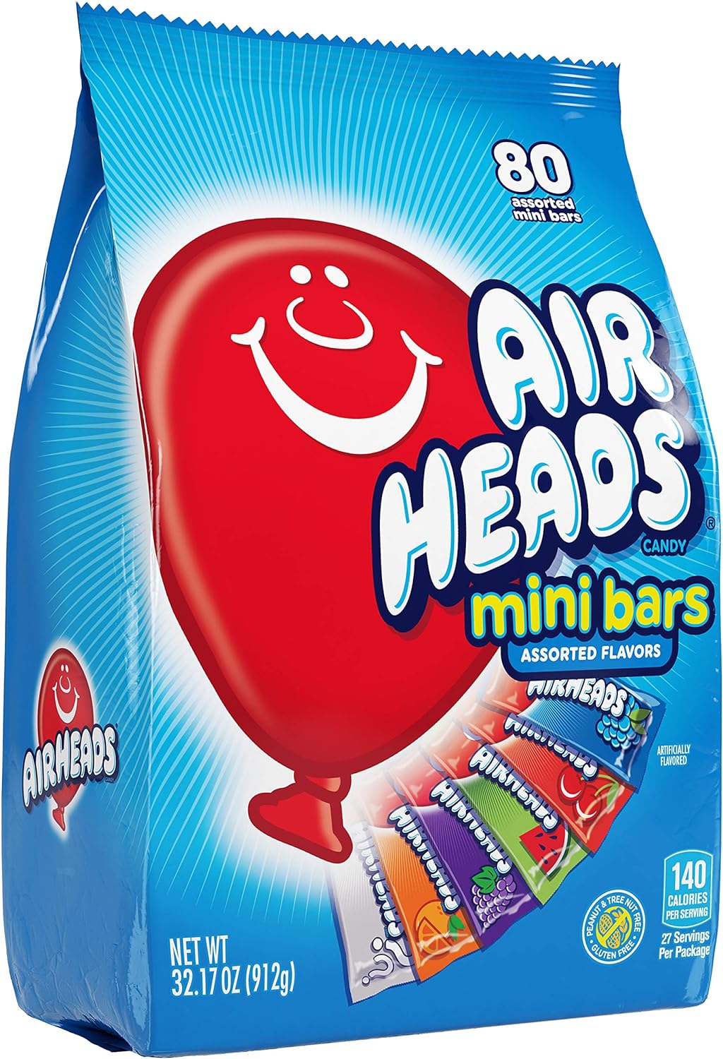 Airheads Mini Bars Gussett Bag 912g