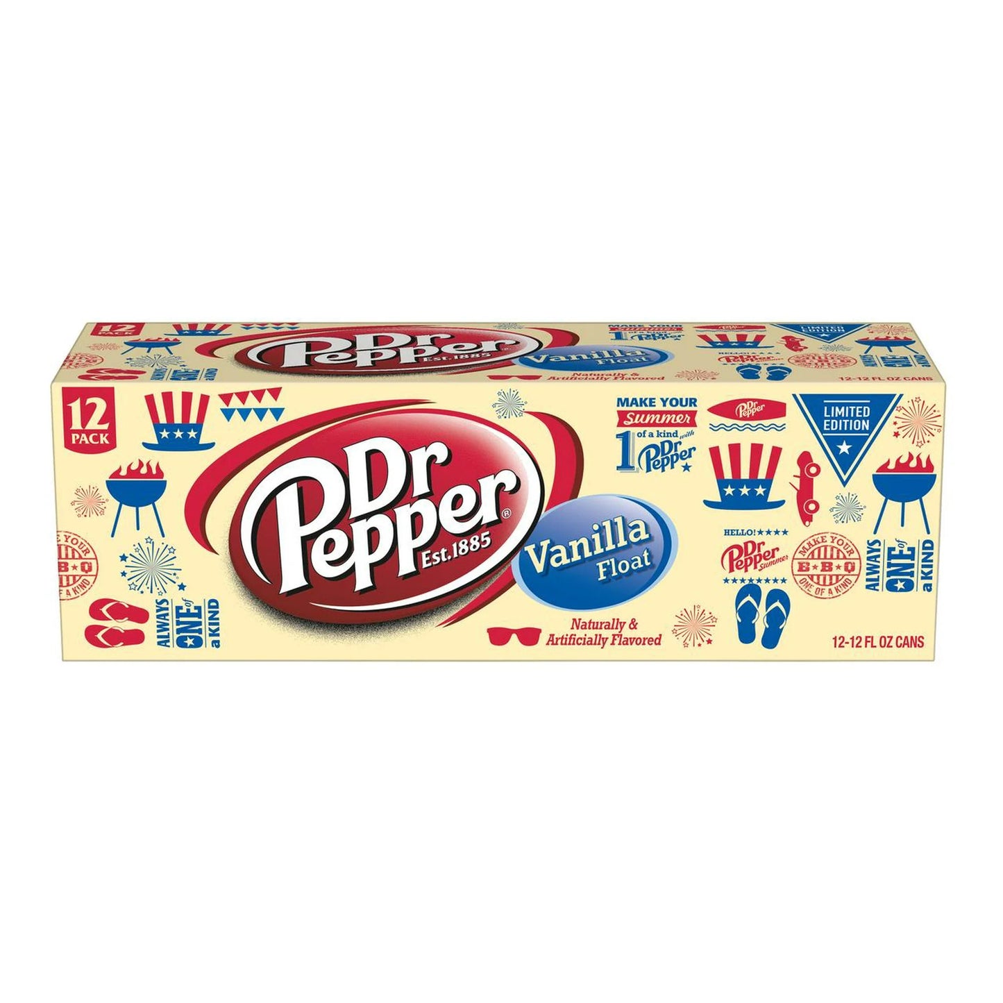 Dr Pepper Vanilla Float (355ml) 12oz