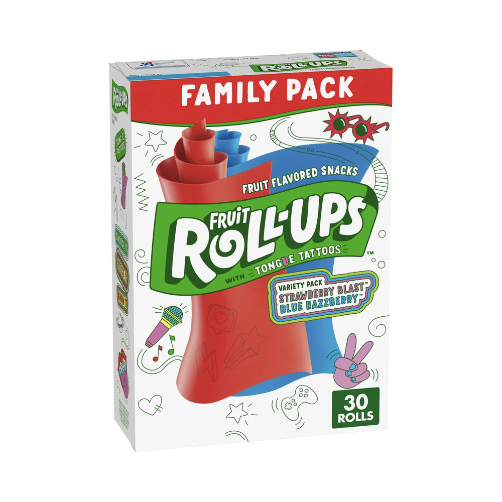 Betty Crocker Fruit Roll Ups Variety Pack 30's