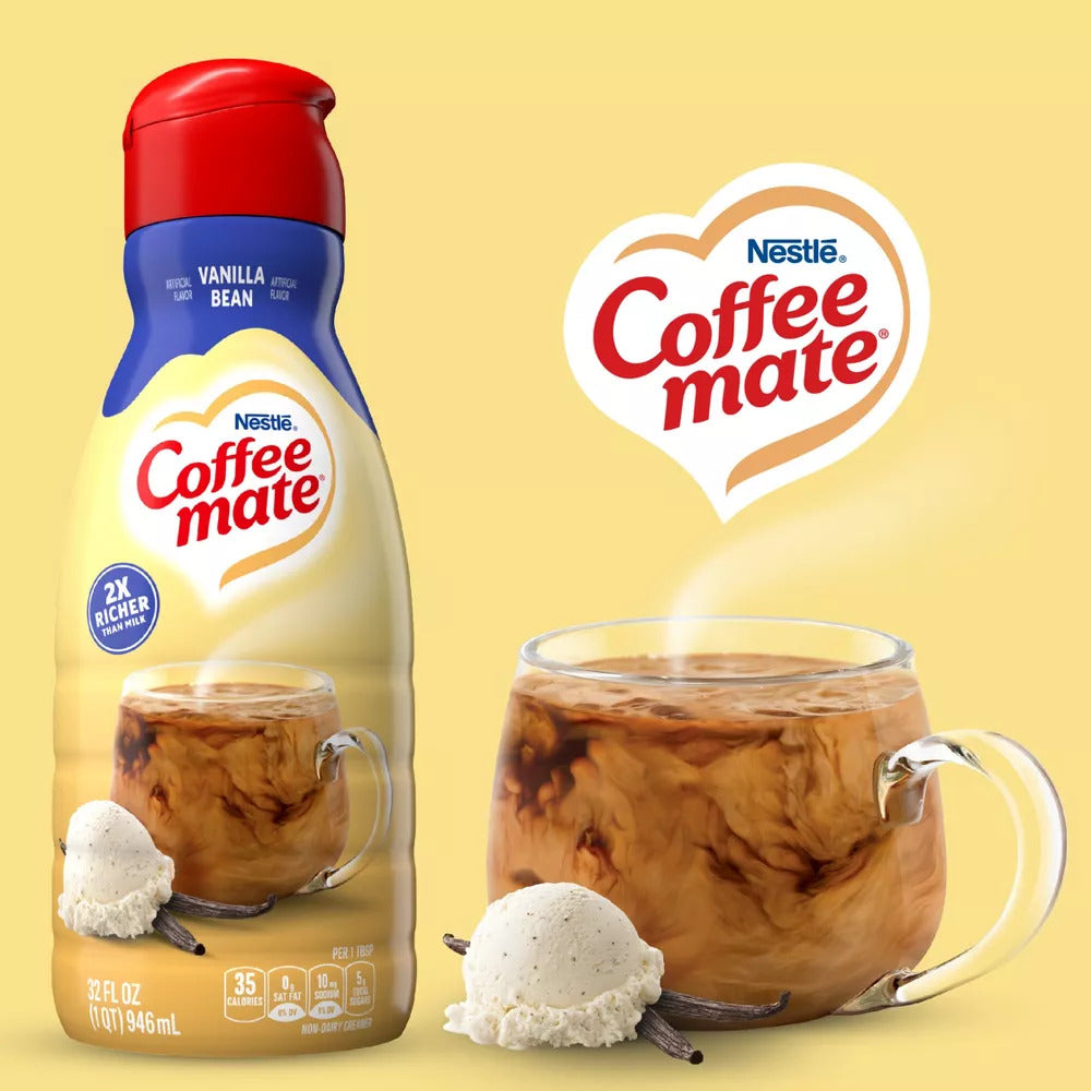 Coffee Mate Vanilla Bean Creamer 32oz (946ml)
