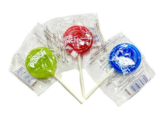 Sour Punch Pops 17g - Case (48 Units)