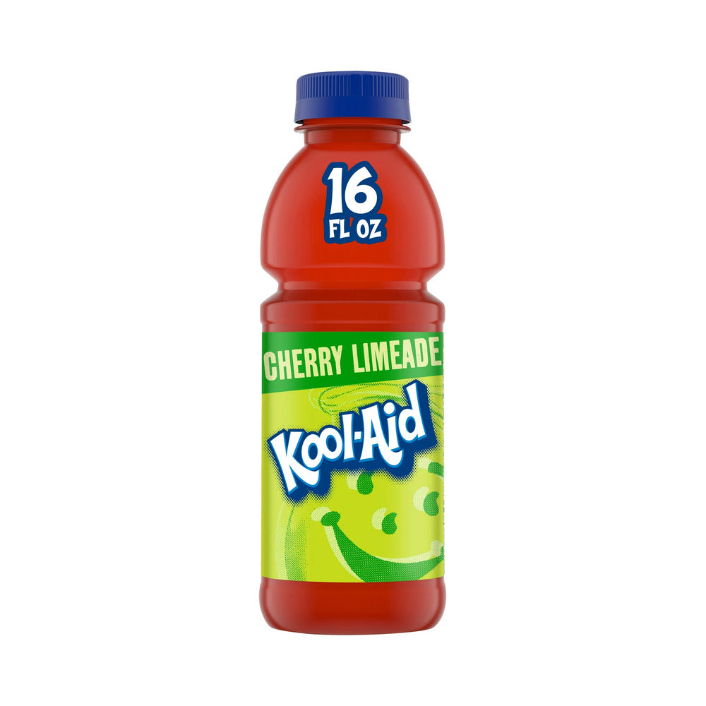 Kool-Aid Cherry Limeade Naturally Flavored Soft Drink 16oz (473ml)