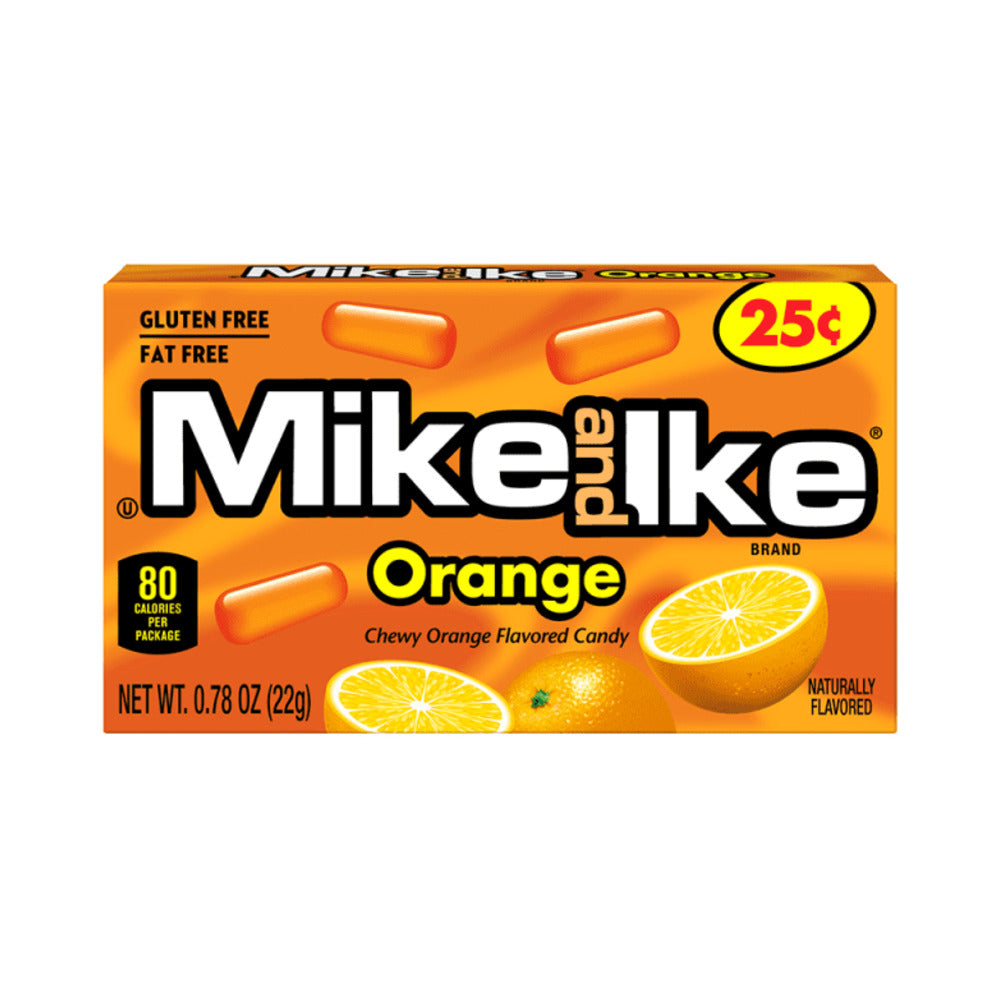 Mike & Ike Orange Priced 0.78oz (22g)