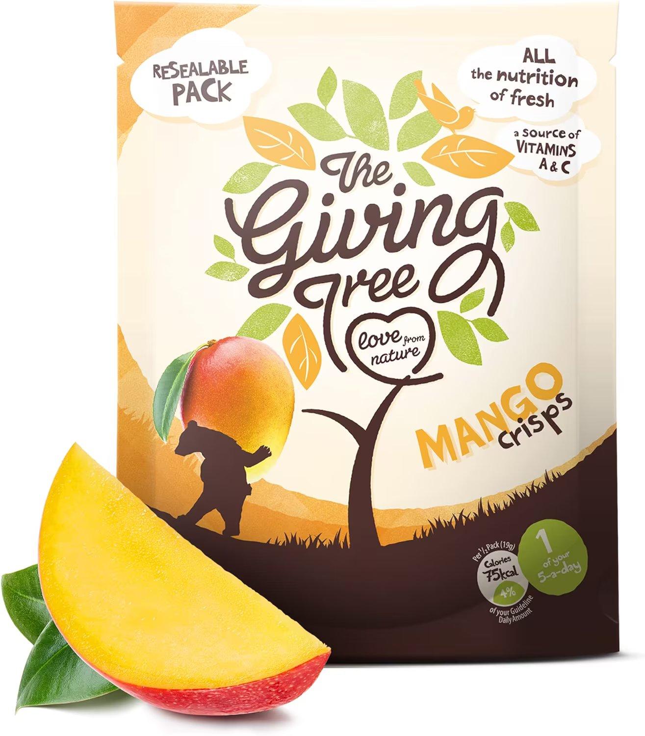 The Giving Tree Freeze Dried Mango Crisps 38g