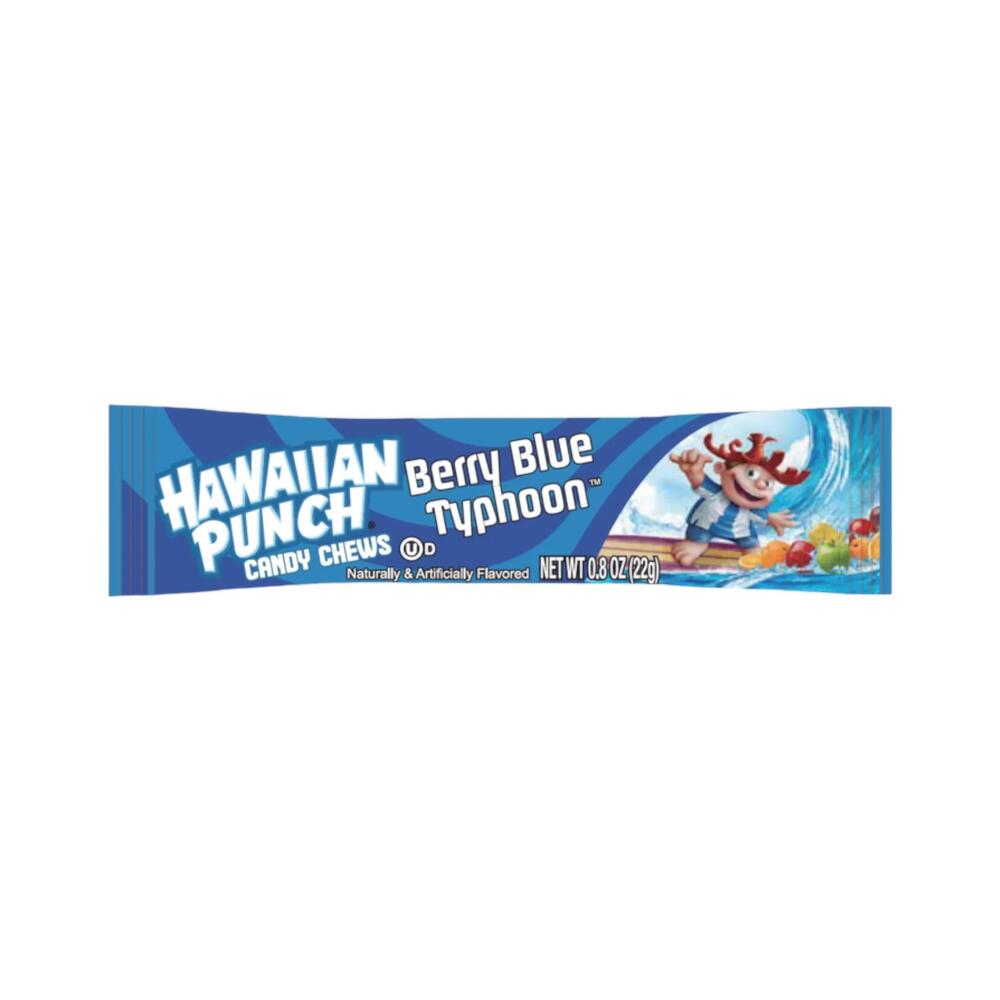 Hawaiian Punch Chews Bar Berry Blue Typhoon .8oz (22g)