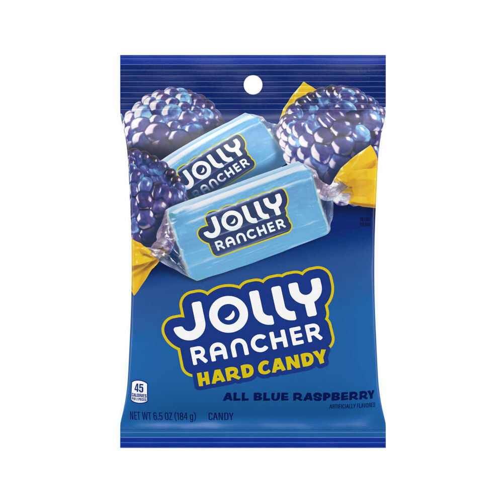 Jolly Rancher Hard Candy Blue Raspberry Peg Bag 6.5oz (184g)