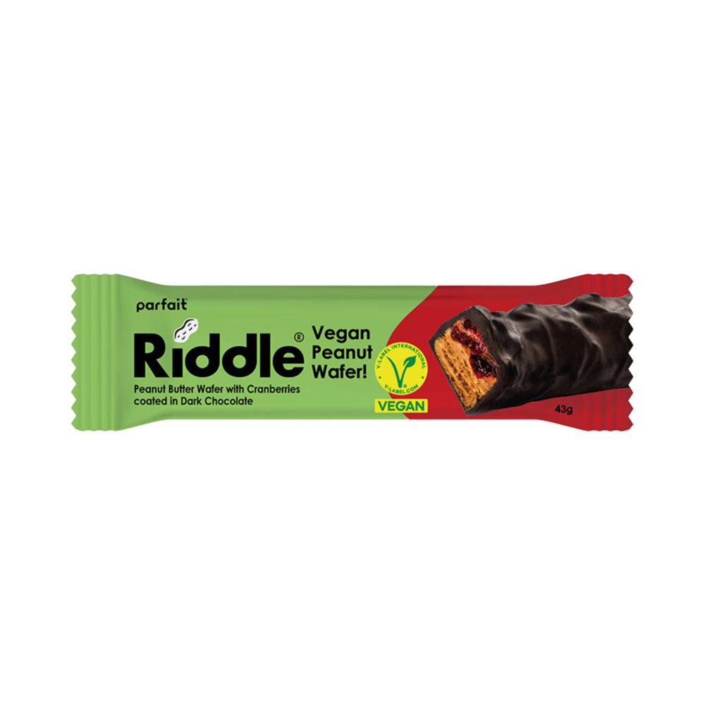 Riddle Wafers Peanut Butter Sticks Cranberry 43g