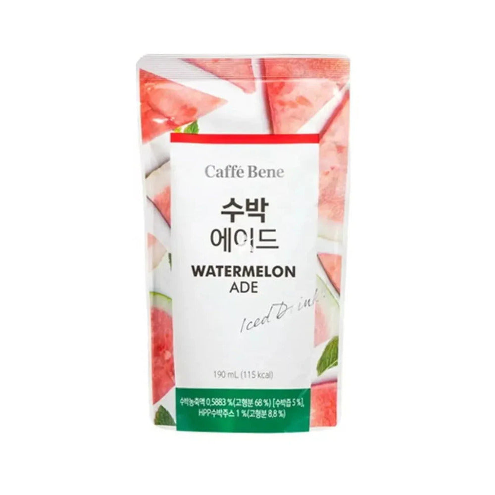 Caffe Bene Watermelon Ade 190ml I Korea
