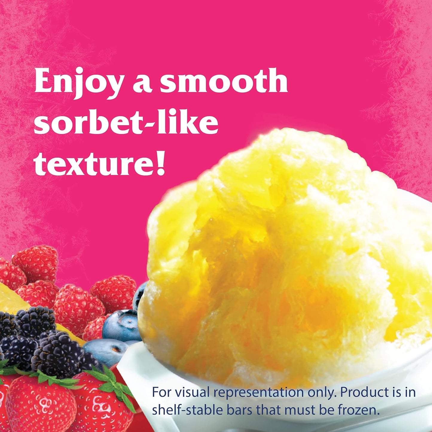 Wylers Italian Ices Berry and Cherry Mix Freeze Pops - 10 Pack