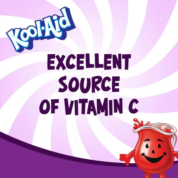 Kool Aid Grape Powdered Soft Drink Mix 8qt