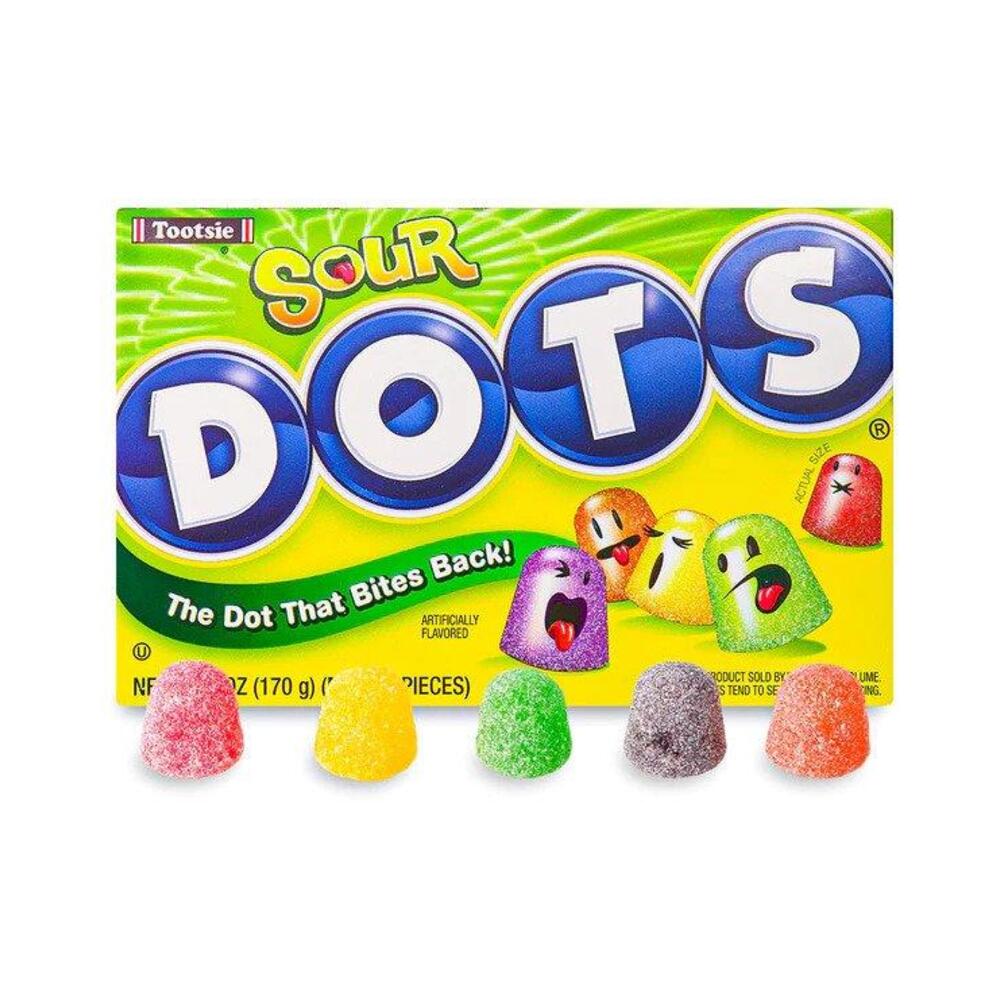 Tootsie Dots Sour Gumdrops 6oz (170g)