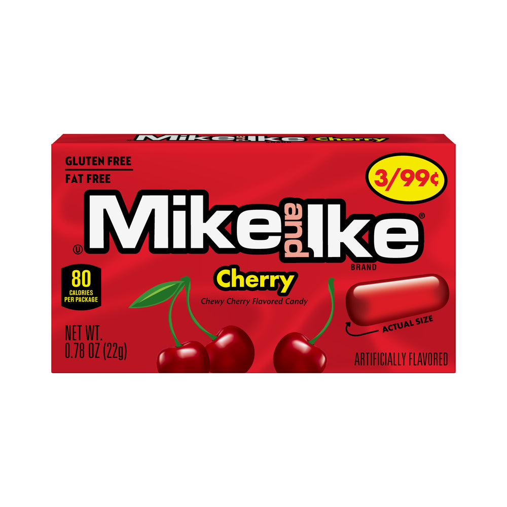 Mike & Ike Cherry Priced 0.78oz (22g)