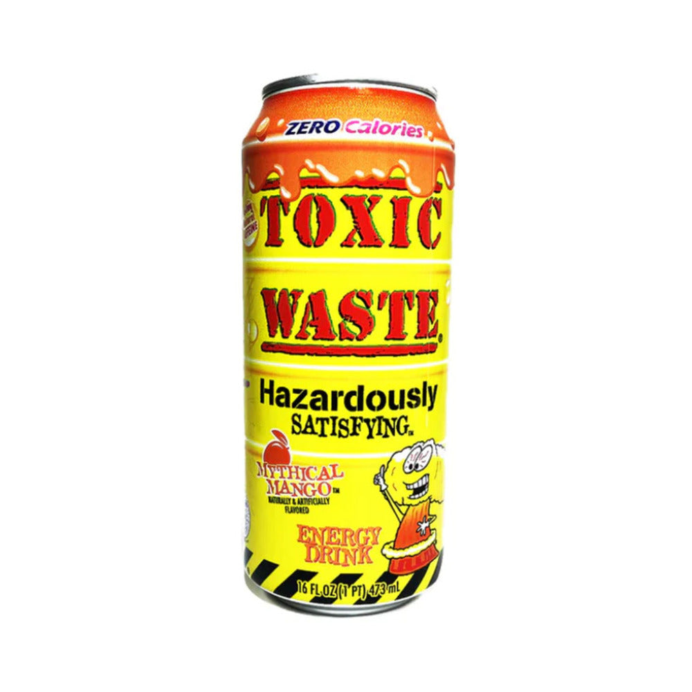 Toxic Waste Energy Drink Mythical Mango 16oz (454ml)
