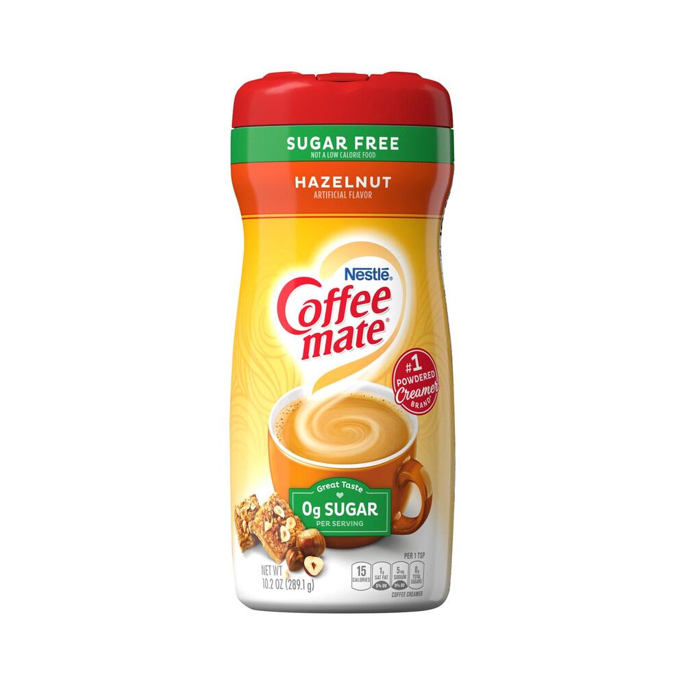 Coffee Mate Hazelnut Sugar Free 10.2oz (289g)