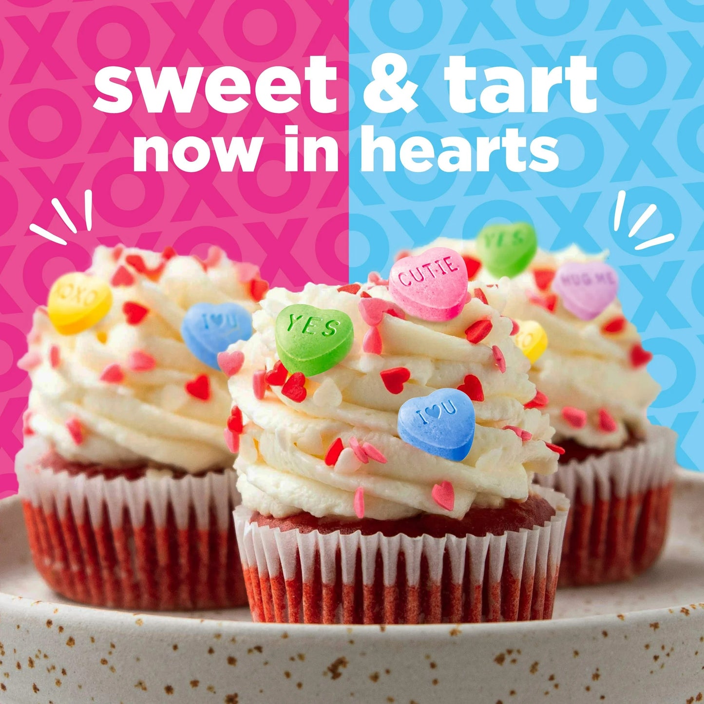 SweeTARTS Valentine's Day Conversation Hearts Candy 1.5oz (42.5g)