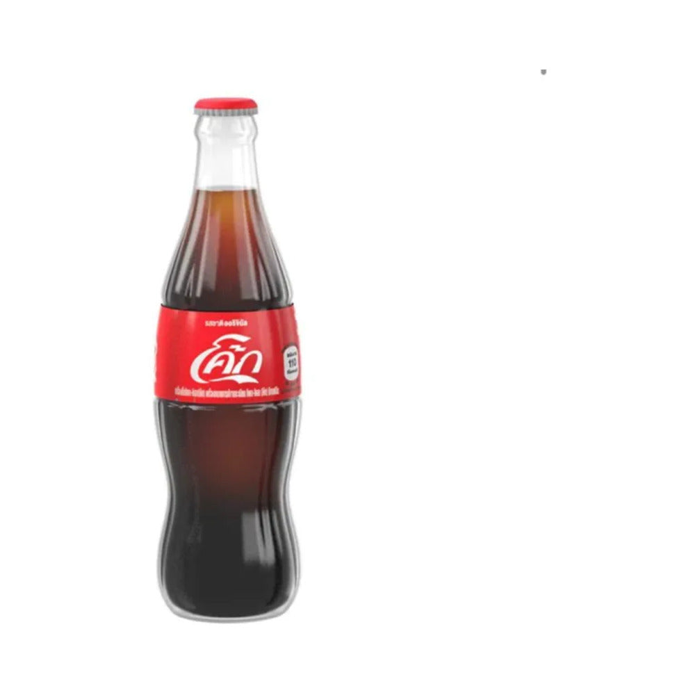 Coca Cola Classic Glass Bottle 250ml - Thailand