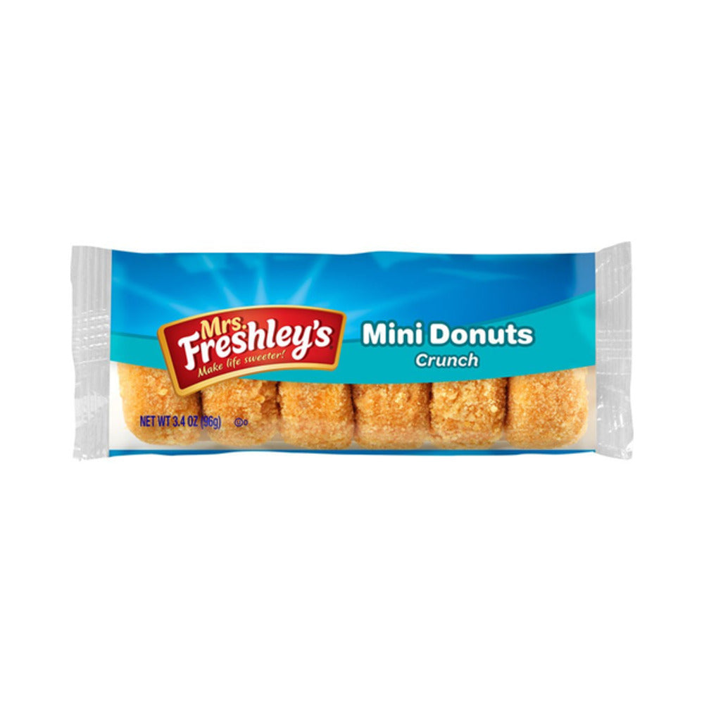Mrs Freshley's Mini Donuts Crunch (96g)