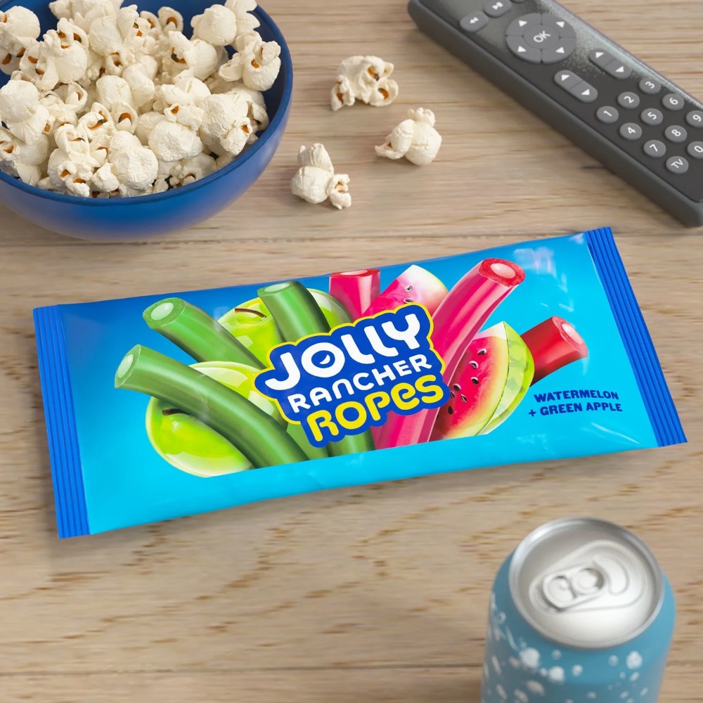 Jolly Rancher Ropes Watermelon & Green Apple 6oz (170g)