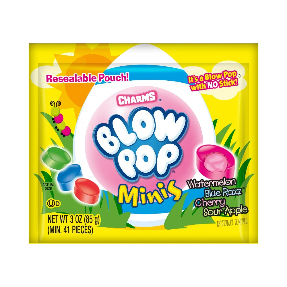 Charms Blow Pop Easter Minis Pouch 3oz (85g)