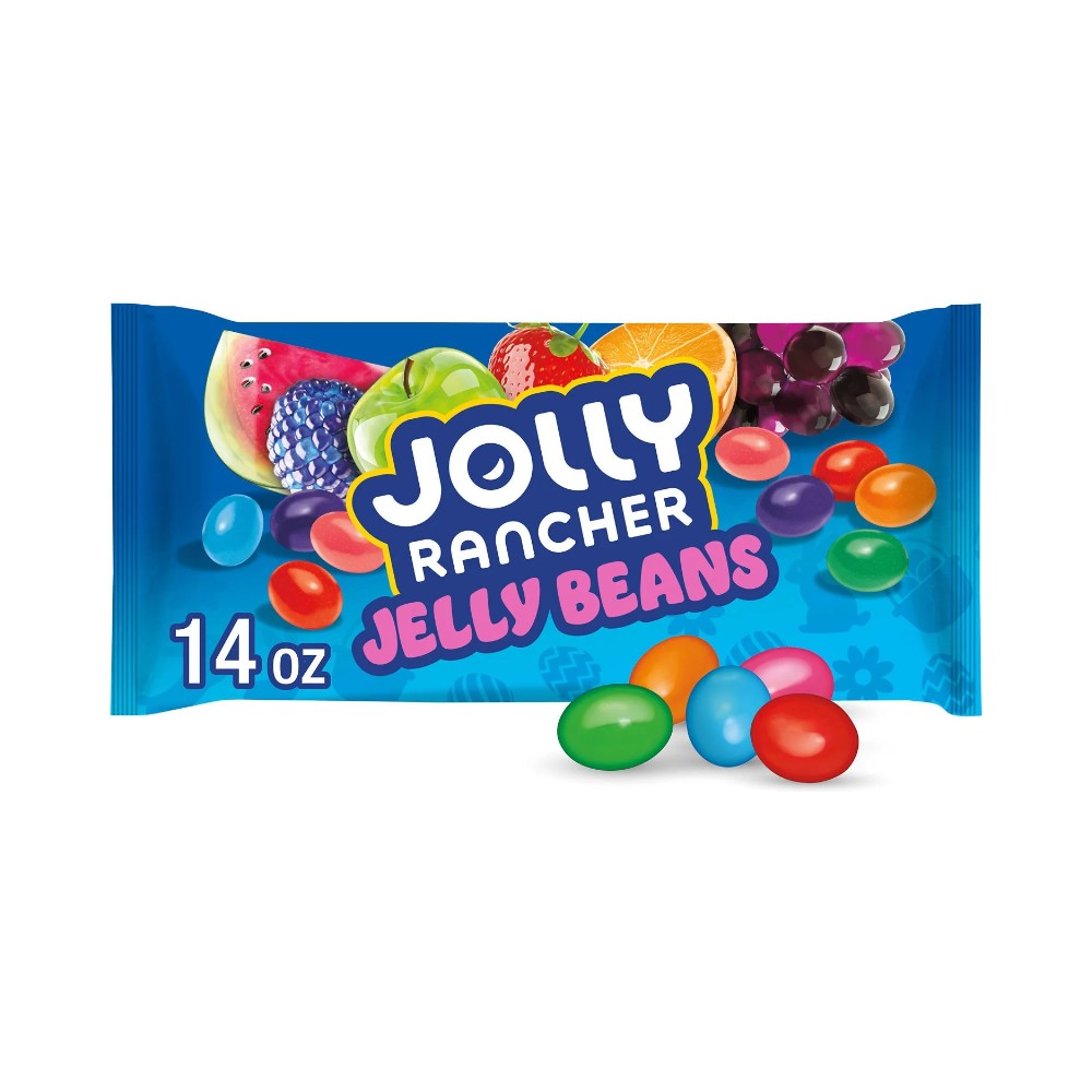 Jolly Rancher Jelly Beans Original Flavours Laydown Bag 14oz (396g)
