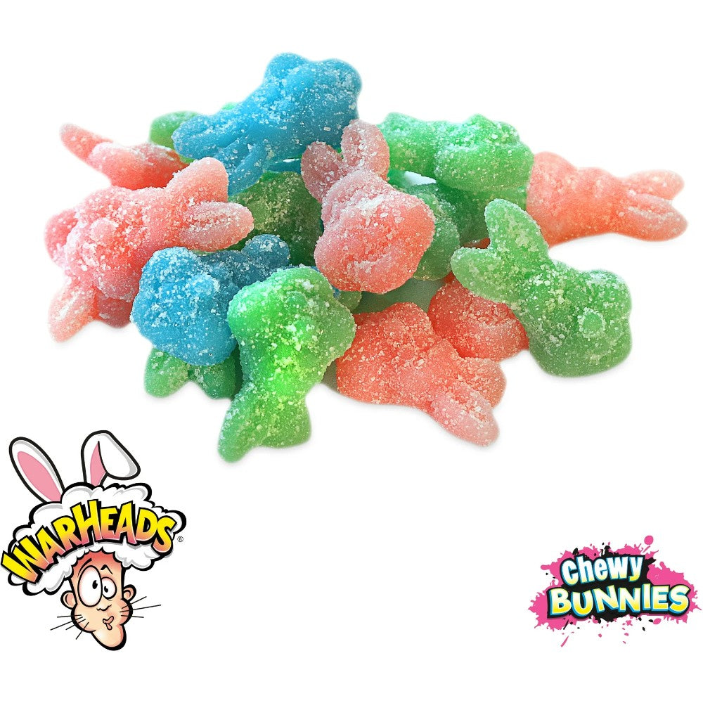 Warheads Easter Chewy Bunnies Candy Theater Box 3oz (85g)
