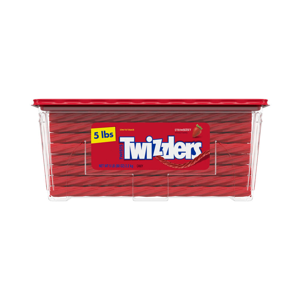 Twizzlers Strawberry Twists Tub 5lb (2.2kg)