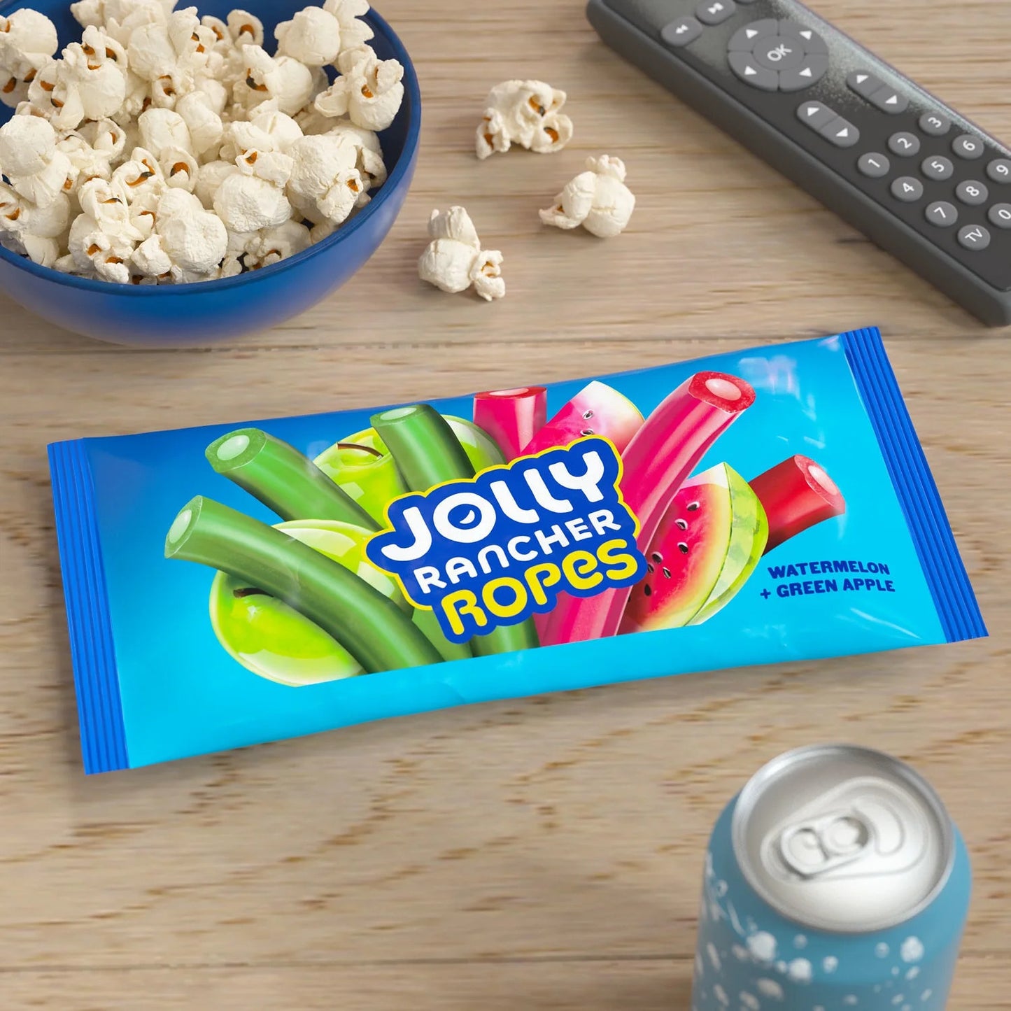 Jolly Rancher Ropes Watermelon And Green Apple 10oz (283g)